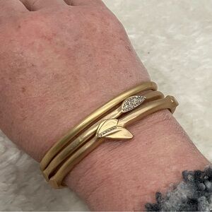 Torrid | Elegant Gold Bangle Bracelet Set of 3